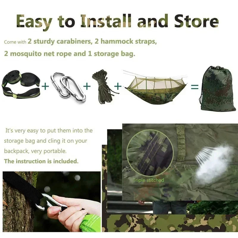 All-in-One Camping Hammock Set