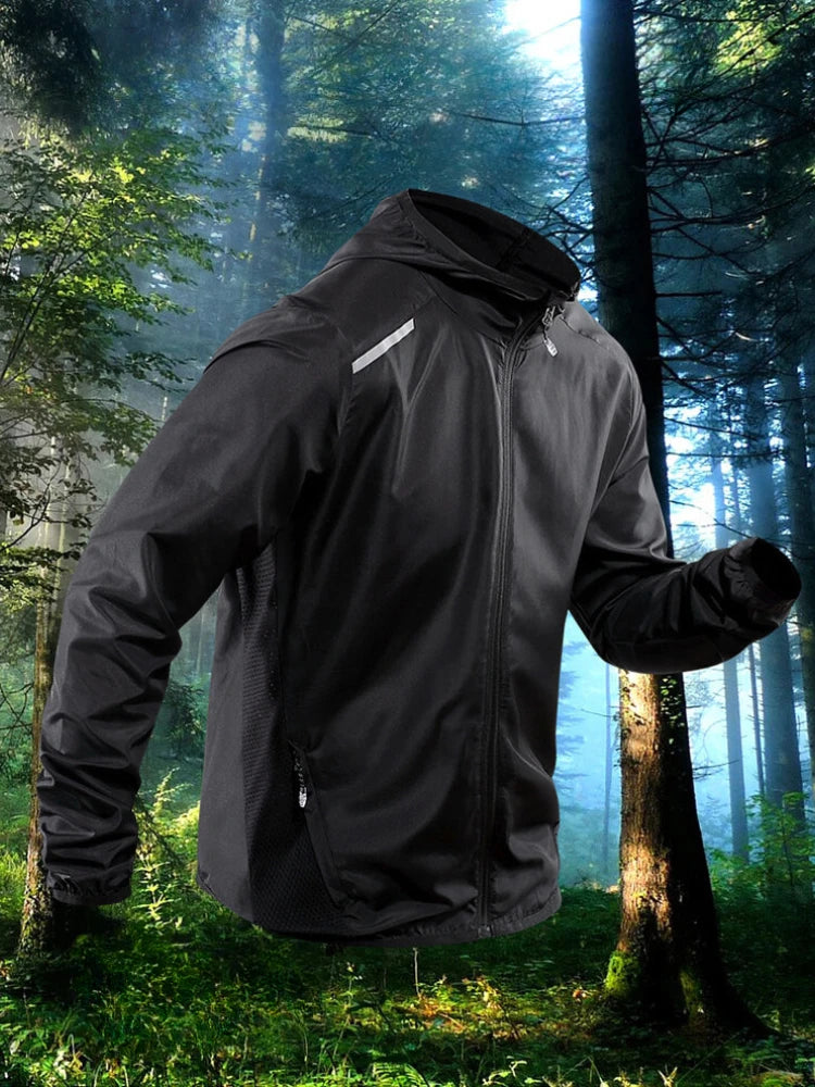 Unisex Waterproof Windbreaker