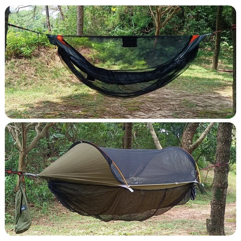 Traveler Hammock with Mosquito Net – Comfortable, Bug-Free Outdoor Rest