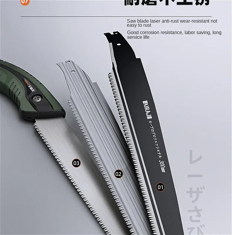 AIRAJ Japanese-Style Hand Saw