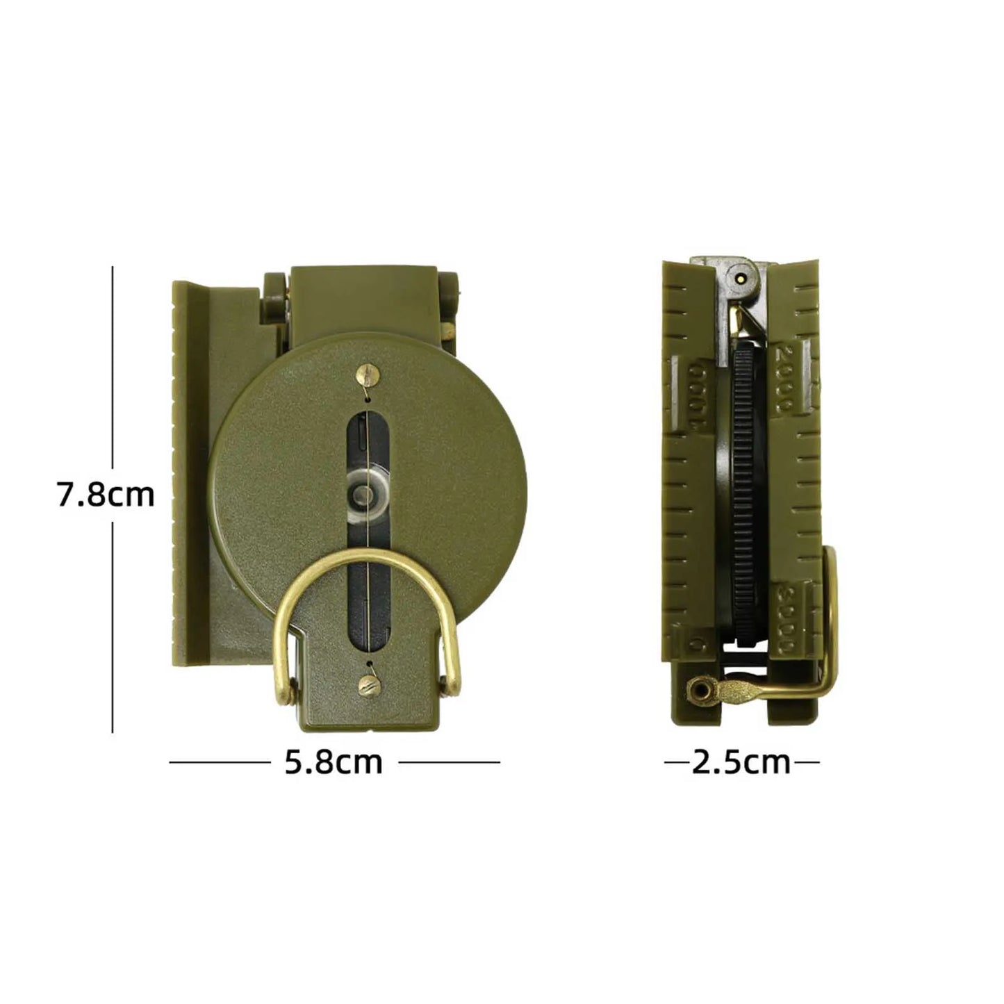 Multi-functional Portable Compass-Disconnect & Navigate