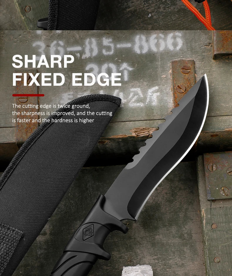 Fixed Blade Camping & Hunting Knife