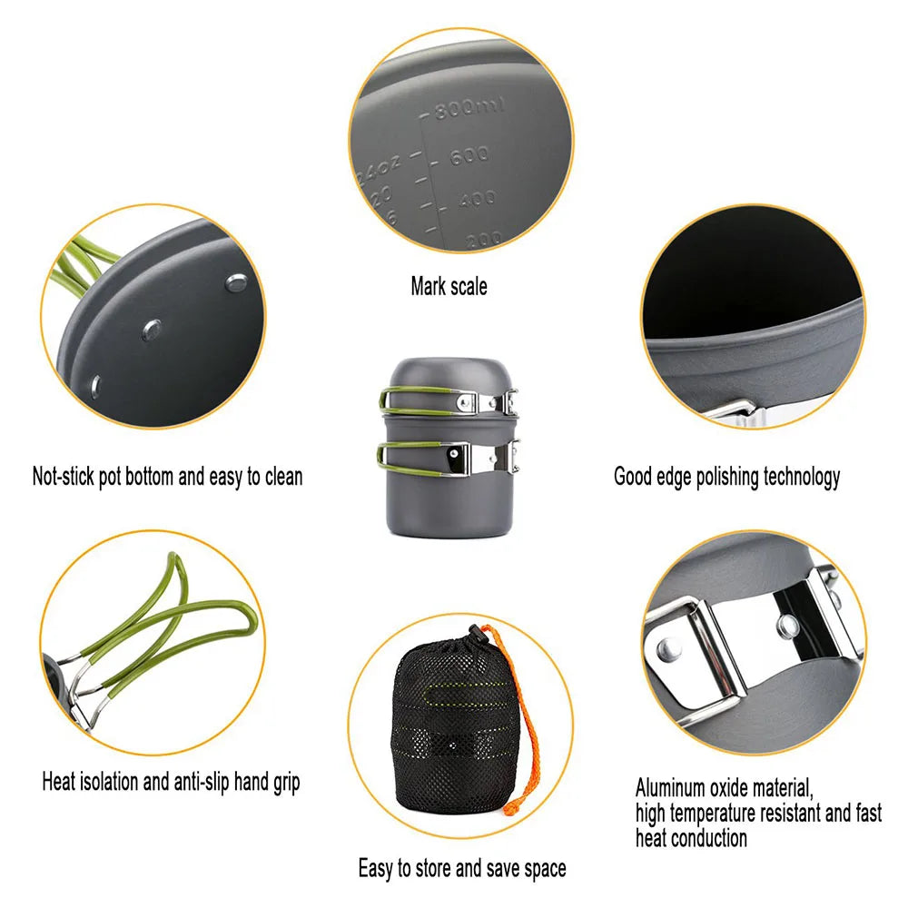 Ultralight Camping Cookware Se