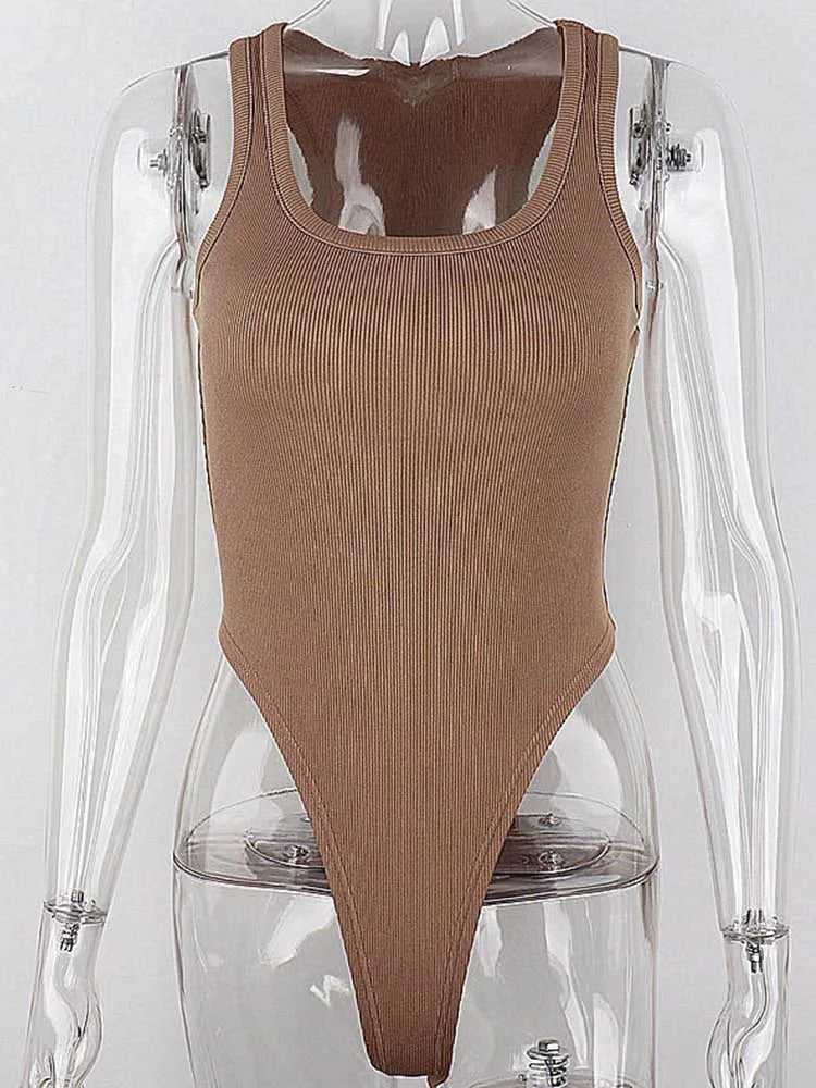 Sleeveless Sexy Bodysuit