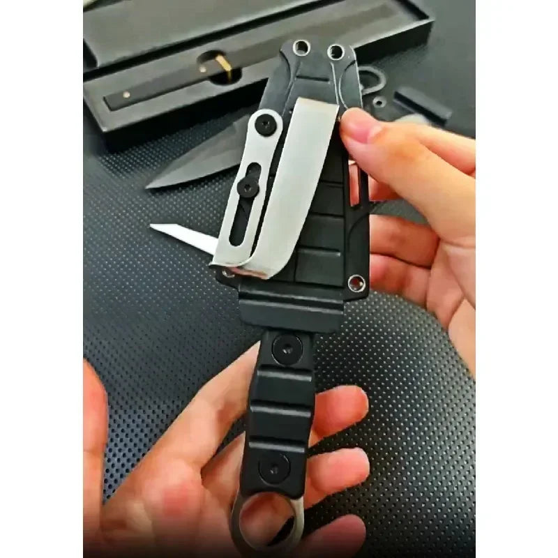 Mini Straight-Edge Knife – Precision in Your Pocket