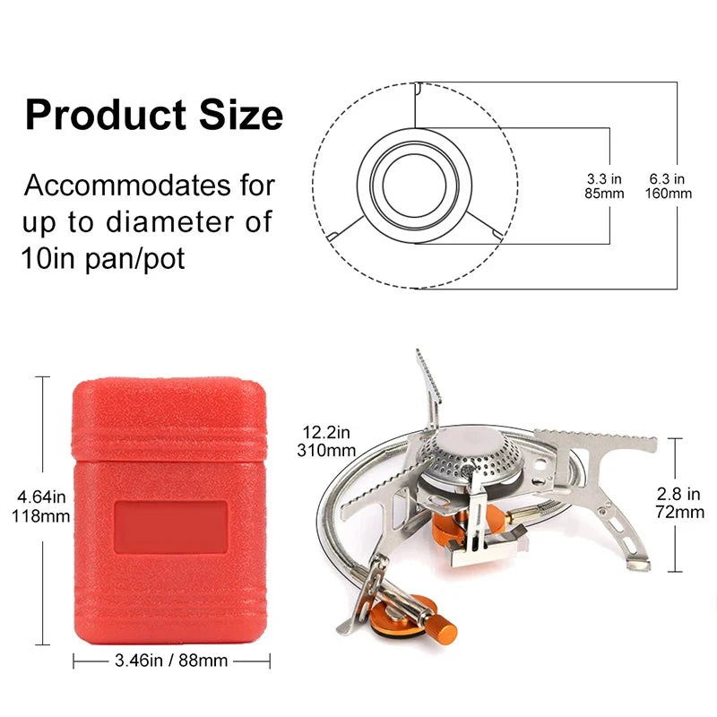 Portable Hiking Stove – Essential Cooking Gear for Outdoor Travelers