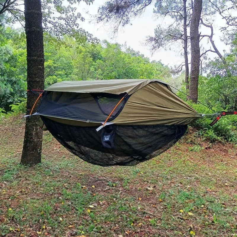 Traveler Hammock with Mosquito Net – Comfortable, Bug-Free Outdoor Rest